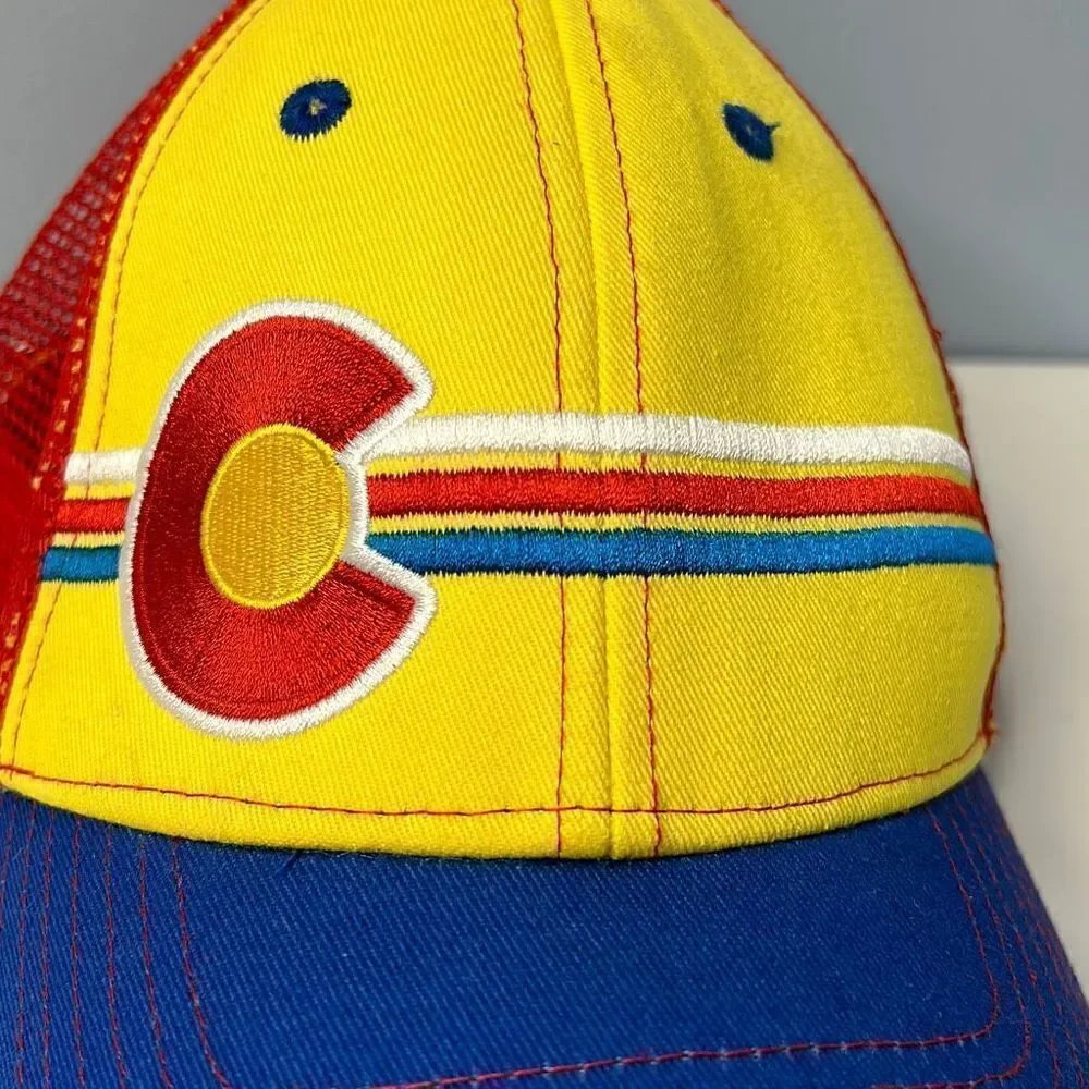 YoColorado Candystripe Trucker Hat Kids